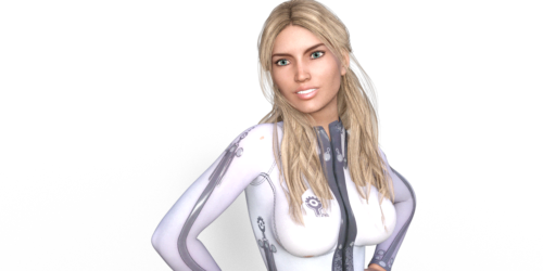 Garota dos jogos Paixão virtual - Stella closeup