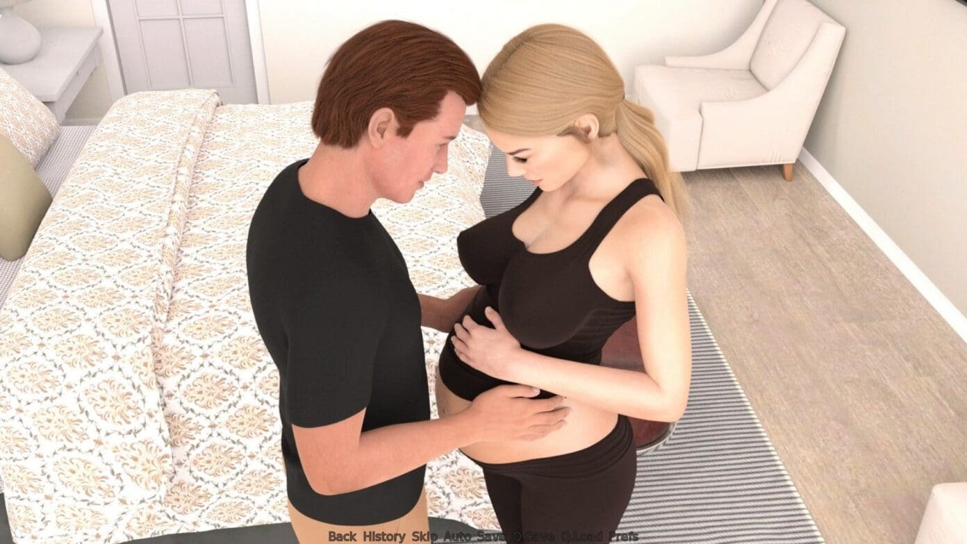 Screenshot from XXX game A Perfect Marriage