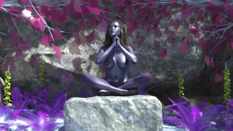 Frost-Kissed Skin Girl